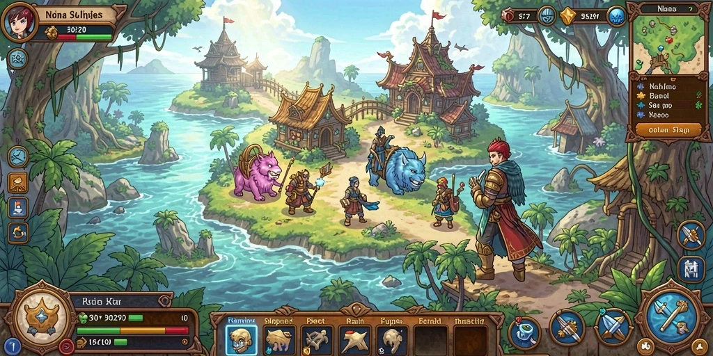 brutal77 - Tangkapan layar saat multiplayer dengan teman.